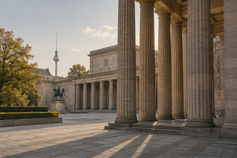 Generated editorial view of Berlin