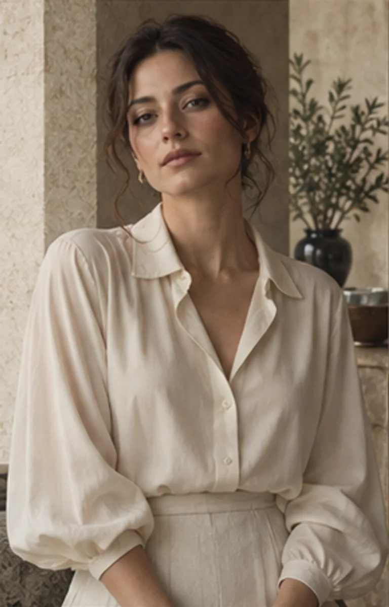 Synthetic editorial portrait of fictional Ines Marlow