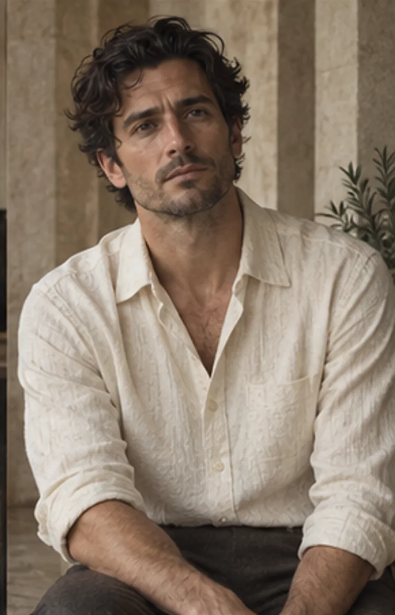 Synthetic editorial portrait of fictional Luca Vey
